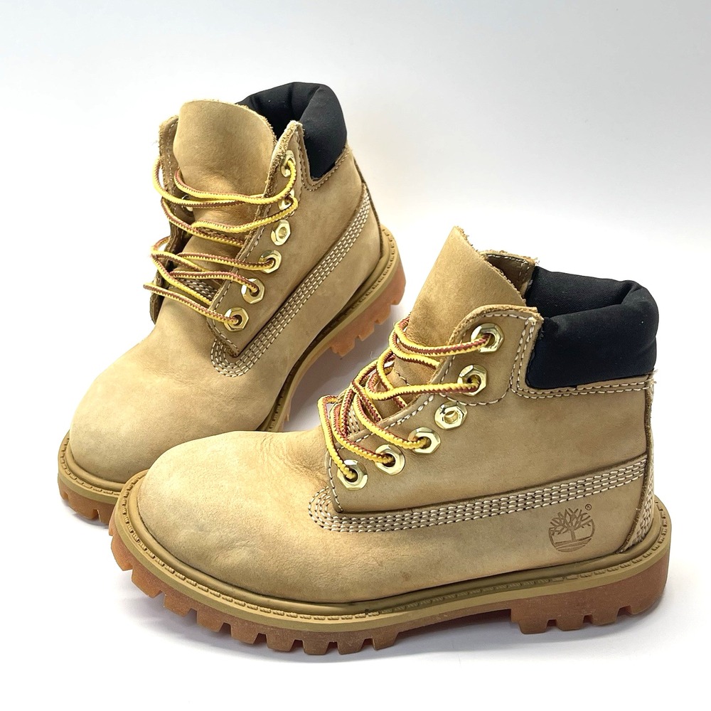Timberland Primaloft 200 Gram Kids 10 M Classic Lace Up Waterproof Ankle Boots